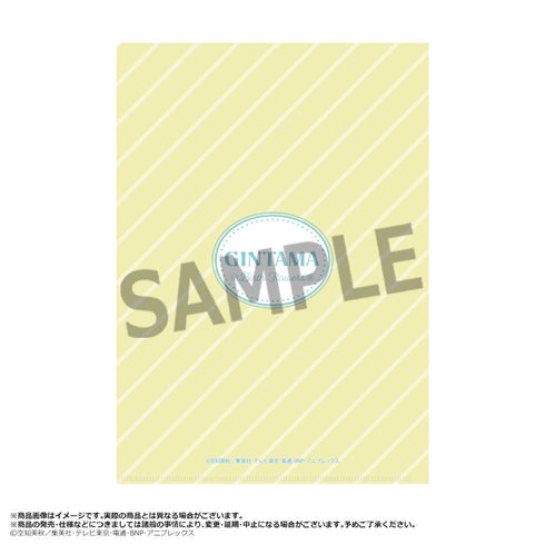 『銀魂』和紙クリアファイル Birth Flowers A